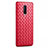 Funda Silicona Goma de Cuero Carcasa H04 para Oppo RX17 Pro Rojo