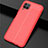 Funda Silicona Goma de Cuero Carcasa H06 para Huawei P40 Lite Rojo