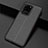 Funda Silicona Goma de Cuero Carcasa H06 para Samsung Galaxy S20 Ultra 5G Negro