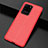 Funda Silicona Goma de Cuero Carcasa H06 para Samsung Galaxy S20 Ultra Rojo