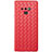 Funda Silicona Goma de Cuero Carcasa L01 para Samsung Galaxy Note 9 Rojo