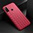 Funda Silicona Goma de Cuero Carcasa para Huawei Honor Play4T Rojo