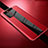 Funda Silicona Goma de Cuero Carcasa para Huawei Honor View 30 5G Rojo