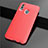 Funda Silicona Goma de Cuero Carcasa para Huawei P Smart (2019) Rojo