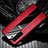 Funda Silicona Goma de Cuero Carcasa para Huawei P40 Lite 5G Rojo