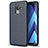 Funda Silicona Goma de Cuero Carcasa para Samsung Galaxy A5 (2018) A530F Azul