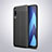 Funda Silicona Goma de Cuero Carcasa para Samsung Galaxy A50 Negro