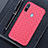 Funda Silicona Goma de Cuero Carcasa para Samsung Galaxy A8s SM-G8870 Rojo