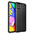 Funda Silicona Goma de Cuero Carcasa para Samsung Galaxy F62 5G Negro