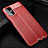 Funda Silicona Goma de Cuero Carcasa para Samsung Galaxy M31s Rojo