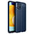 Funda Silicona Goma de Cuero Carcasa para Samsung Galaxy M33 5G Azul