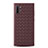 Funda Silicona Goma de Cuero Carcasa para Samsung Galaxy Note 10 Plus 5G Marron