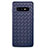 Funda Silicona Goma de Cuero Carcasa para Samsung Galaxy S10e Azul
