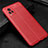 Funda Silicona Goma de Cuero Carcasa para Vivo V20 Rojo