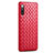 Funda Silicona Goma de Cuero Carcasa para Xiaomi Mi 9 Pro Rojo