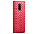 Funda Silicona Goma de Cuero Carcasa para Xiaomi Mi 9T Pro Rojo