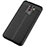 Funda Silicona Goma de Cuero Carcasa para Xiaomi Pocophone F1 Negro