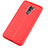 Funda Silicona Goma de Cuero Carcasa para Xiaomi Pocophone F1 Rojo