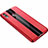 Funda Silicona Goma de Cuero Carcasa S01 para Huawei Honor View 10 Lite Rojo