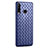 Funda Silicona Goma de Cuero Carcasa S01 para Huawei P30 Lite Azul