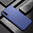 Funda Silicona Goma de Cuero Carcasa S01 para Samsung Galaxy A50 Azul