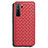 Funda Silicona Goma de Cuero Carcasa S02 para Huawei Nova 7 SE 5G Rojo