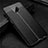 Funda Silicona Goma de Cuero Carcasa S02 para Xiaomi Redmi Note 9S Negro