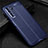 Funda Silicona Goma de Cuero Carcasa S04 para Huawei P40 Lite 5G Azul