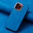 Funda Silicona Goma de Cuero Carcasa SD13 para Apple iPhone 13 Pro Max Azul