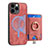 Funda Silicona Goma de Cuero Carcasa SD17 para Apple iPhone 14 Pro Max Rosa