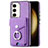 Funda Silicona Goma de Cuero Carcasa SD7 para Samsung Galaxy S23 Plus 5G Purpura Claro