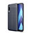 Funda Silicona Goma de Cuero Carcasa WL1 para Samsung Galaxy A70 Azul