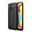 Funda Silicona Goma de Cuero Carcasa WL1 para Samsung Galaxy M31 Negro