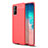 Funda Silicona Goma de Cuero Carcasa WL1 para Samsung Galaxy S20 Plus 5G Rojo