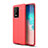 Funda Silicona Goma de Cuero Carcasa WL1 para Samsung Galaxy S20 Ultra 5G Rojo