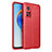 Funda Silicona Goma de Cuero Carcasa WL1 para Xiaomi Mi 10T 5G Rojo