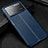 Funda Silicona Goma de Cuero Carcasa WL1 para Xiaomi Redmi Note 11E Pro 5G Azul