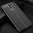 Funda Silicona Goma de Cuero Carcasa WL2 para Xiaomi Poco M2 Negro