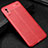 Funda Silicona Goma de Cuero Carcasa WL2 para Xiaomi Redmi 9AT Rojo