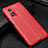 Funda Silicona Goma de Cuero Carcasa WL2 para Xiaomi Redmi K30S 5G Rojo