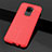 Funda Silicona Goma de Cuero Carcasa Z01 para Huawei Mate 30 Lite Rojo