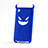 Funda Silicona Goma Demonio Diablo para Apple iPod Touch 4 Azul