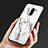 Funda Silicona Goma Espejo M05 para Xiaomi Pocophone F1 Blanco