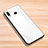 Funda Silicona Goma Espejo para Samsung Galaxy A6s Blanco