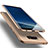 Funda Silicona Goma para Samsung Galaxy S8 Oro