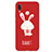 Funda Silicona Goma Patron de Moda Carcasa para Huawei P20 Lite Rojo