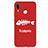 Funda Silicona Goma Patron de Moda Carcasa S02 para Huawei P20 Lite Rojo