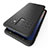 Funda Silicona Goma Twill B02 para Samsung Galaxy A9 Star Lite Negro