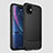 Funda Silicona Goma Twill para Apple iPhone 11 Negro