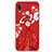 Funda Silicona Goma Vestido de Novia Carcasa para Huawei P20 Lite Rojo